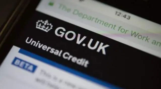 Universal credit website