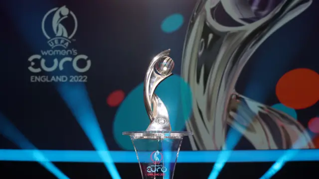 The Women's Euros trophy