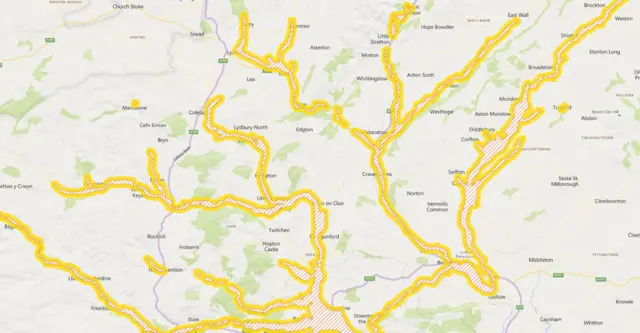 Flood risk in Shropshire