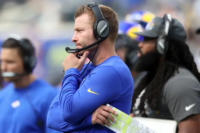 Los Angeles Rams head coach Sean McVay.