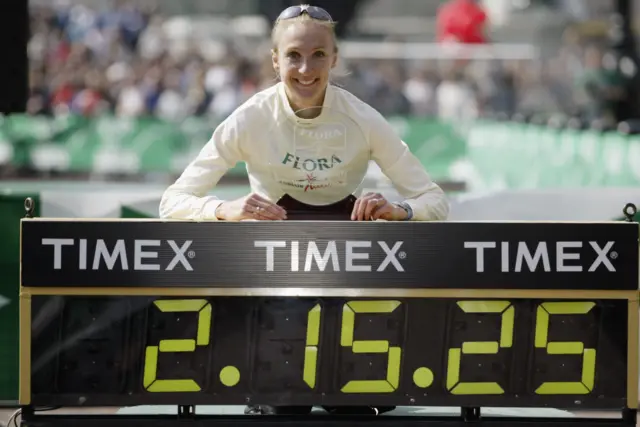 Paula Radcliffe in 2003