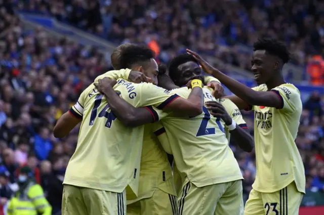 Arsenal celebrate