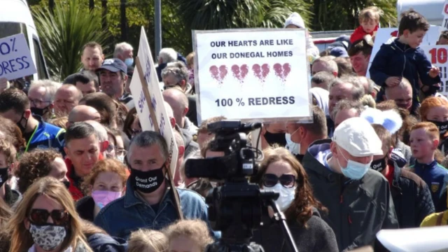 People protest for government redress