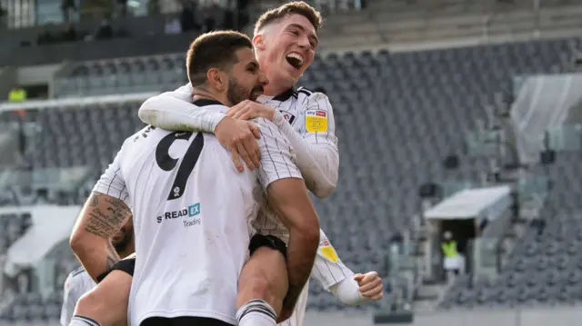 Fulham celebrate