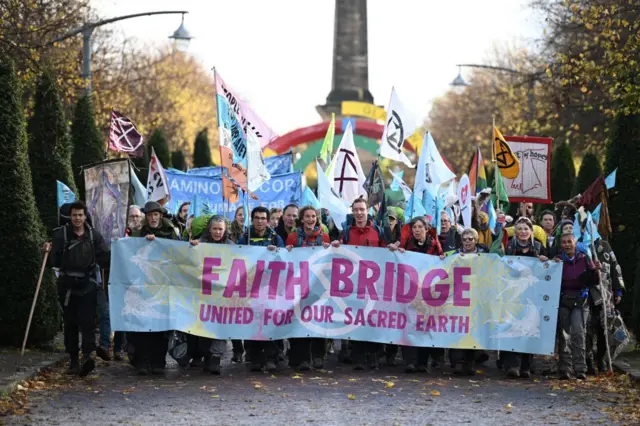 COP26 activists