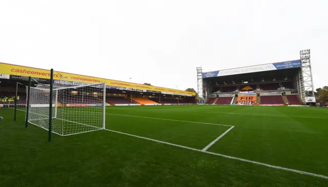 Fir Park earlier today