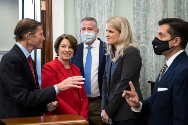 Senators Blumenthal and Klobuchar