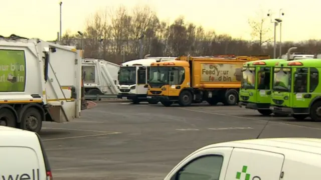 Sandwell bin lorries