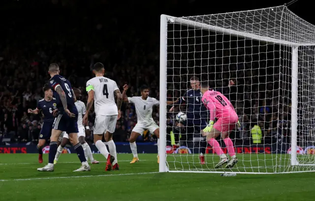 Scott McTominay scores for Scotland