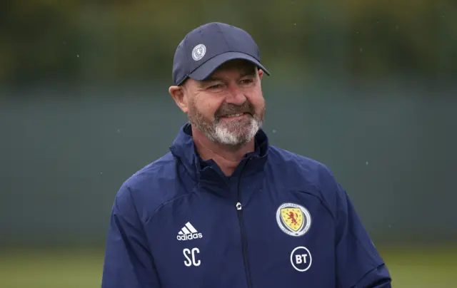 Scotland head coach Steve Clarke