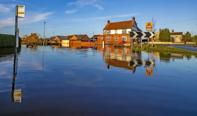 Floods in Yorkshire, March 2020