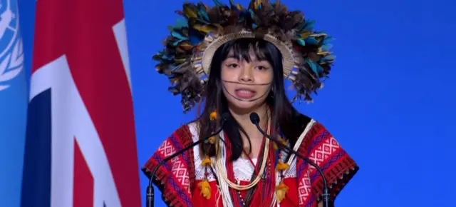 Speaker at COP26 opening ceremony