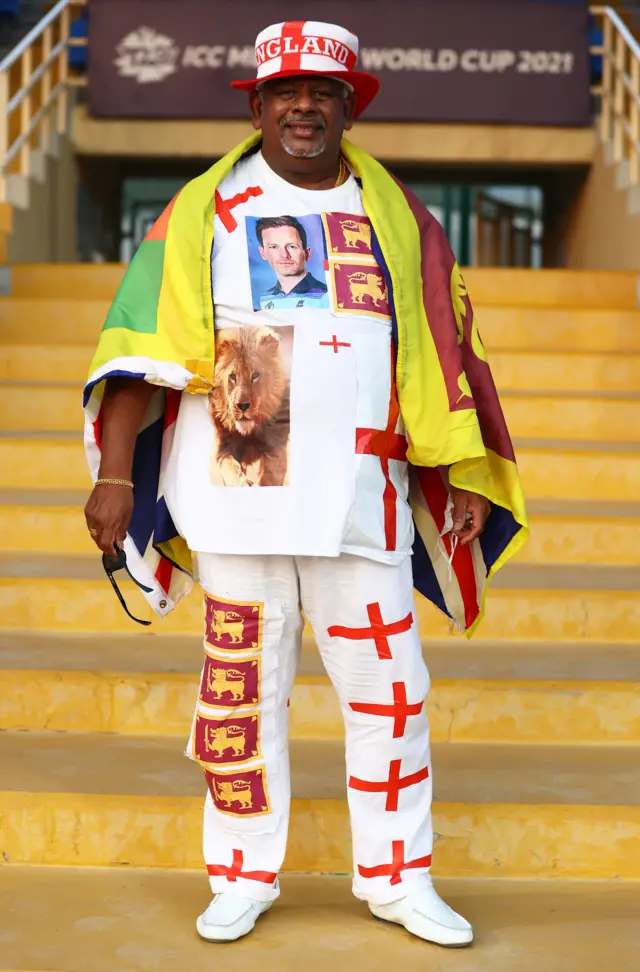 England-Sri Lanka fan