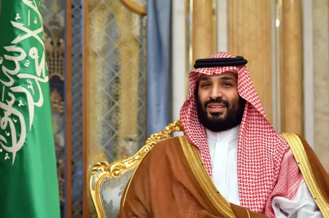 the crown prince of Saudi Arabia Mohammed bin Salman