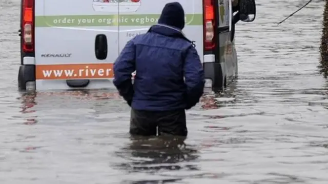 Flood in Yorkshire