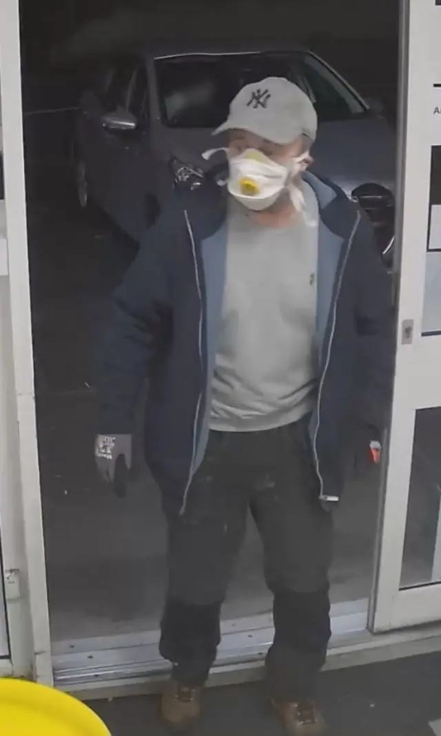 The CCTV image