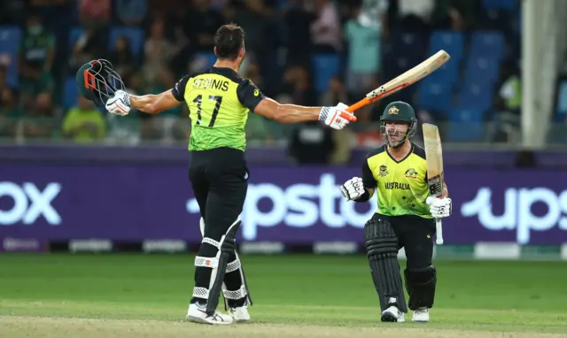 Matthew Wade celebrates