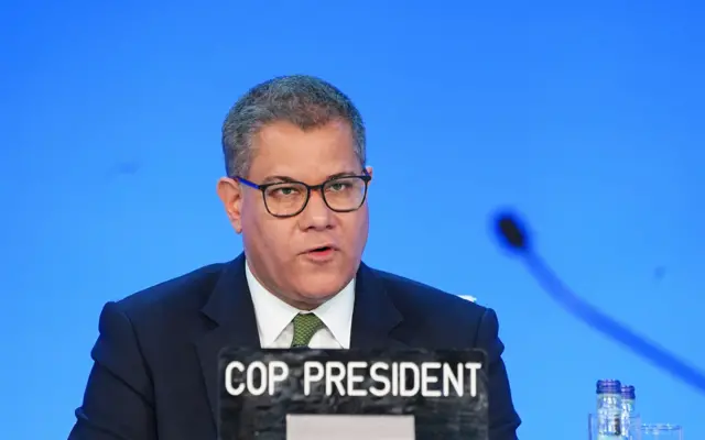 Alok Sharma at COP26
