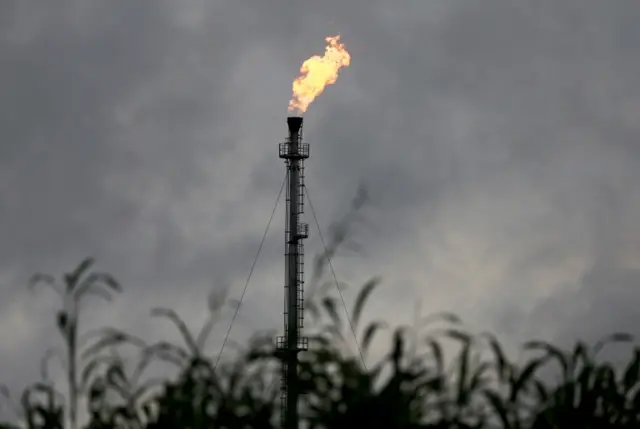 Gas flaring