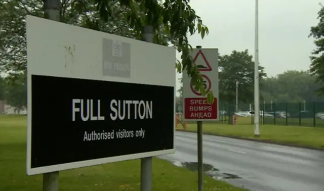 Full Sutton prison entrance