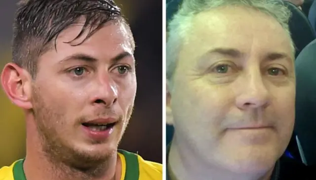 Emiliano Sala and David Ibbotson