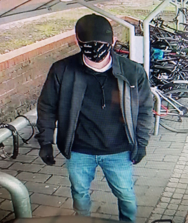 The CCTV image