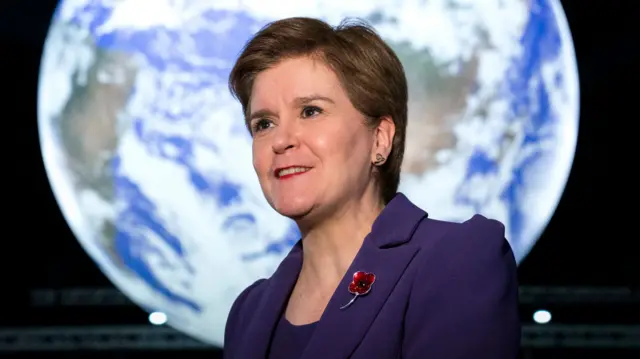 Nicola Sturgeon at COP26