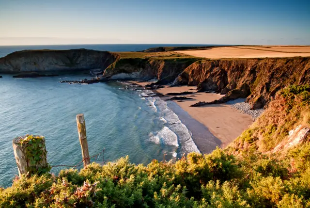 Beach in Pembrokeshire, Wales