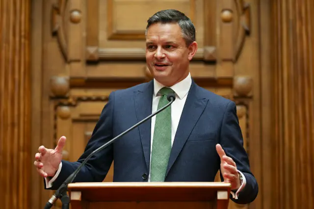 New Zealand Climate Change Minister James Shaw