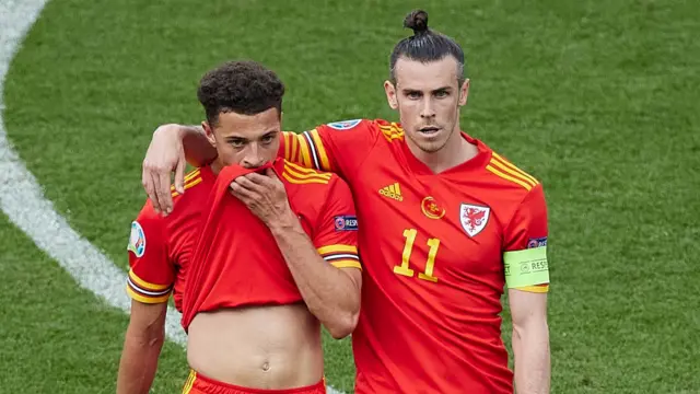 Ethan Ampadu and Gareth Bale