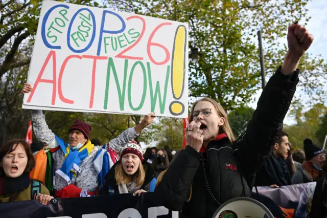 Large numbers of climate demonstrators have descended upon Glasgow over the past fortnight