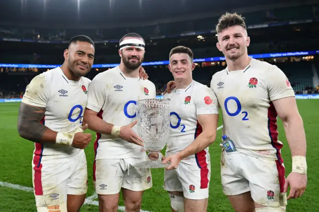 England with the Cook Cup