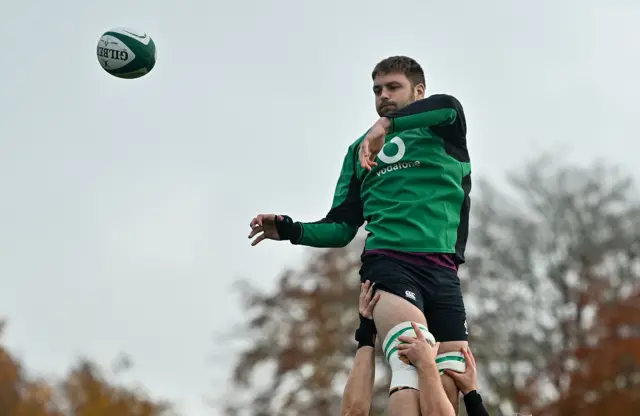 Iain Henderson in training