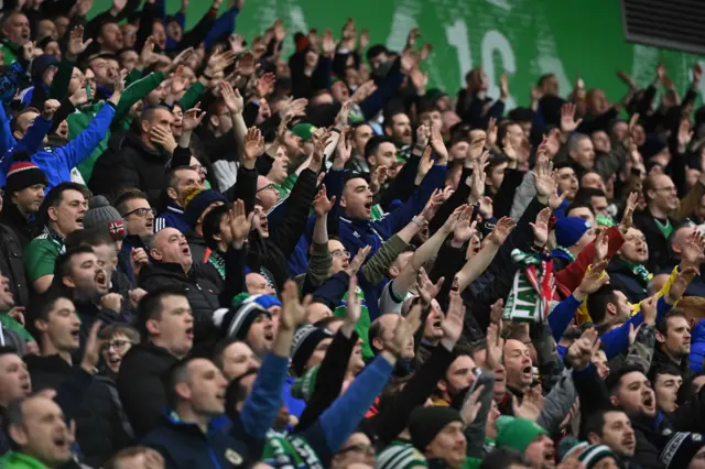 Northern Ireland fans