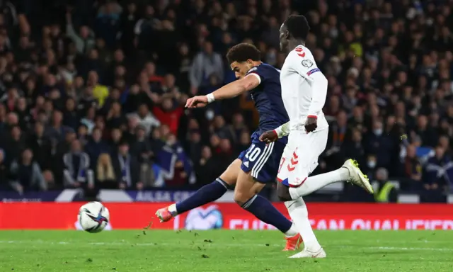 Che Adams capped a great display up front with a fantastic finish to make it 2-0