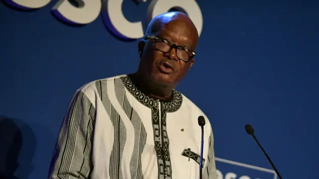 Burkina Faso's President Roch Marc Christian Kabore