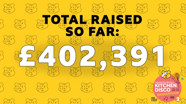 Total raised so far £402,391