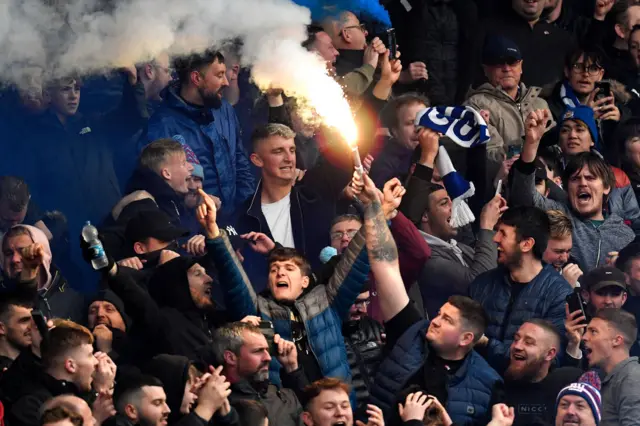 Stockport fans