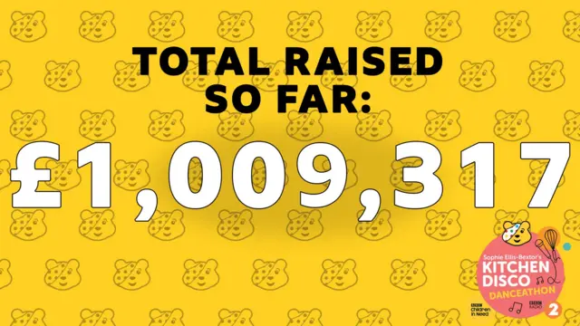 Total raised for Children in Need: 1,009,317