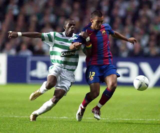 Henri Camara and Giovanni van Bronckhorst