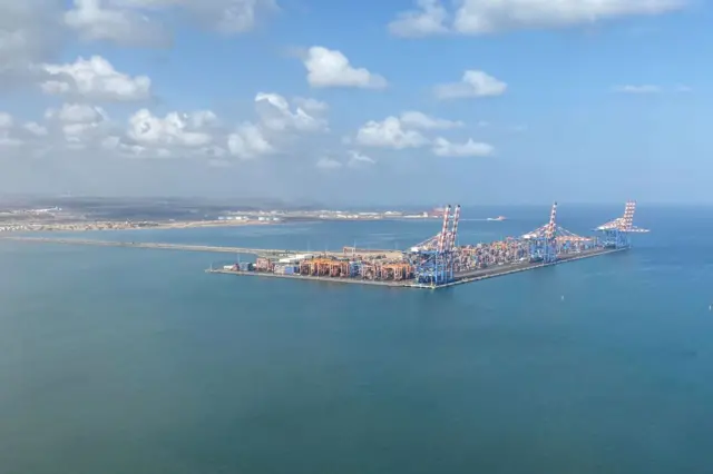 Djibouti harbour