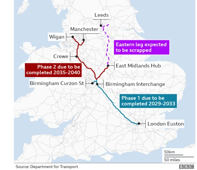 HS2 map