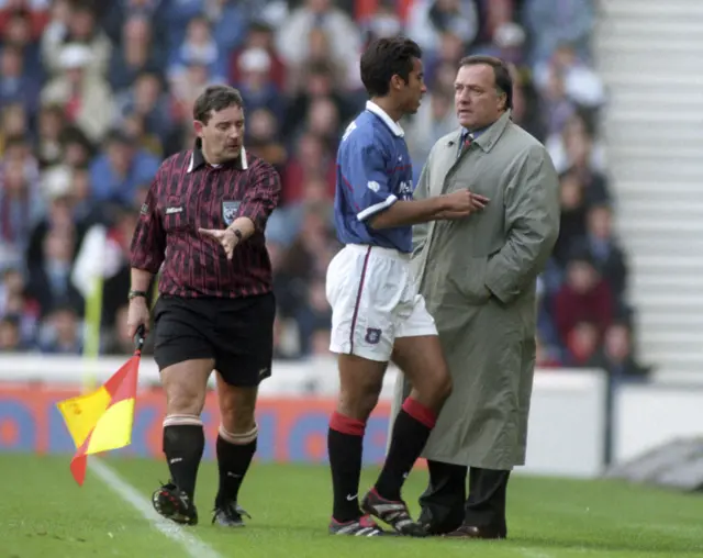 Dick Advocaat with Giovanni van Bronckhorst