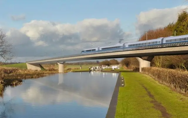 HS2 artist's impression