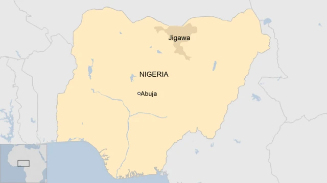 Map of Nigeria