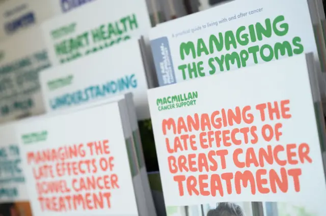 Macmillan cancer support leaflets