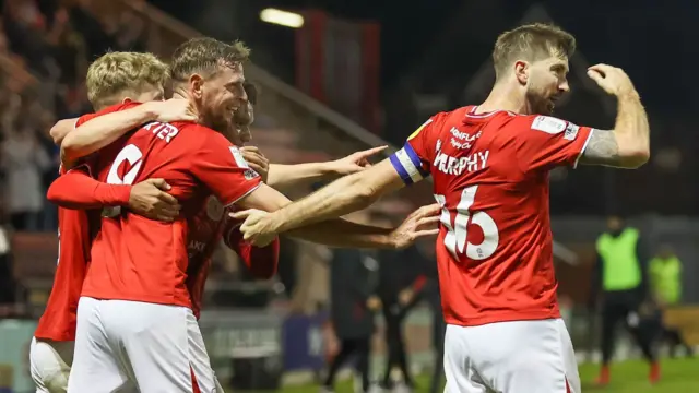 Crewe celebrate