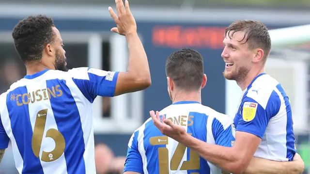 Wigan celebrate