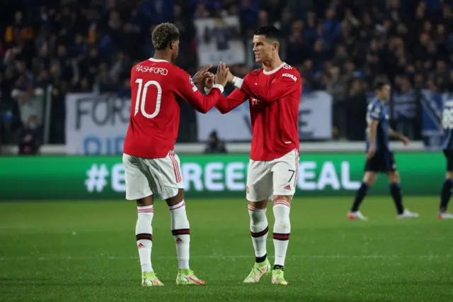 Marcus Rashford & Cristiano Ronaldo