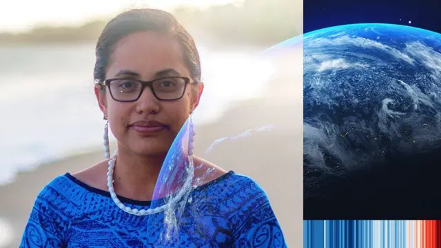 Kathy Jetn̄il-Kijiner is a poet and activist from the Marshall Islands